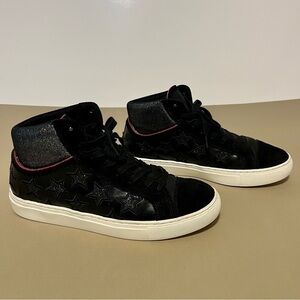 Skecher Street Women's Side
Street-Glitter Star High Top...size 10